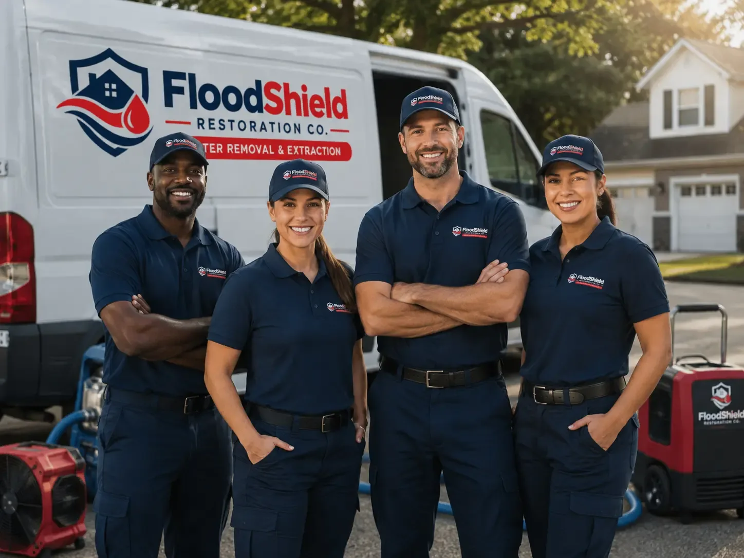 Flood Damage Restoration company in Pineville, PA